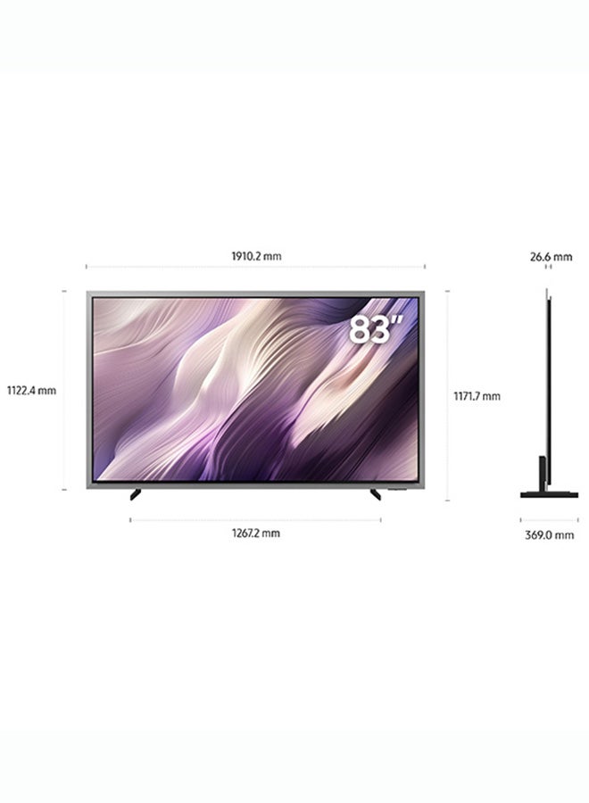 Samsung 83 Inch S95H OLED 4K Glare Free Smart TV, HDR 10+, Motion Xcelerator 165Hz, Dolby Atmos, Gaming Hub, FreeSync Premium Pro, G-Sync, QA83S95HAEXZN (2026 - UAE Version) QA83S95HAEXZN black - Image 3