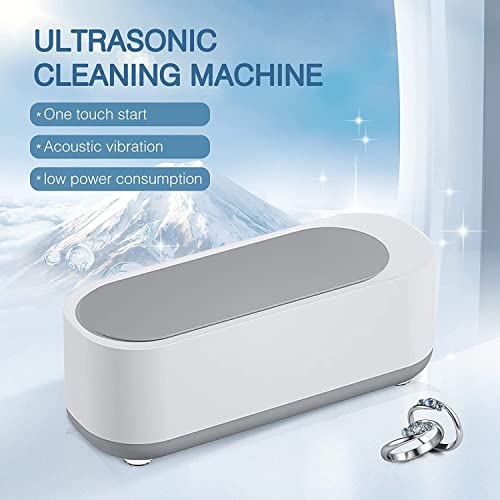 Clefairy Ultrasonic Cleaner,Ultrasonic Glasses Cleaner,Ultrasonic Pandora BraceletsCleaner,UltrasonicJewelry Cleaner,300ml Portable Professional Silver Cleaner for Ring,Earring,Necklace,Bracelets - Image 3