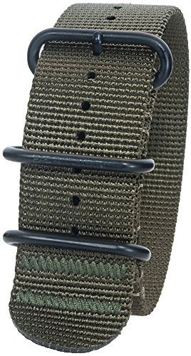 BERTUCCI DX3 B-127B Defender Olive 26mm Nylon Watch Band - Image 4