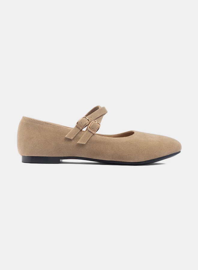 Duo Mary Jane Ballerina Flats