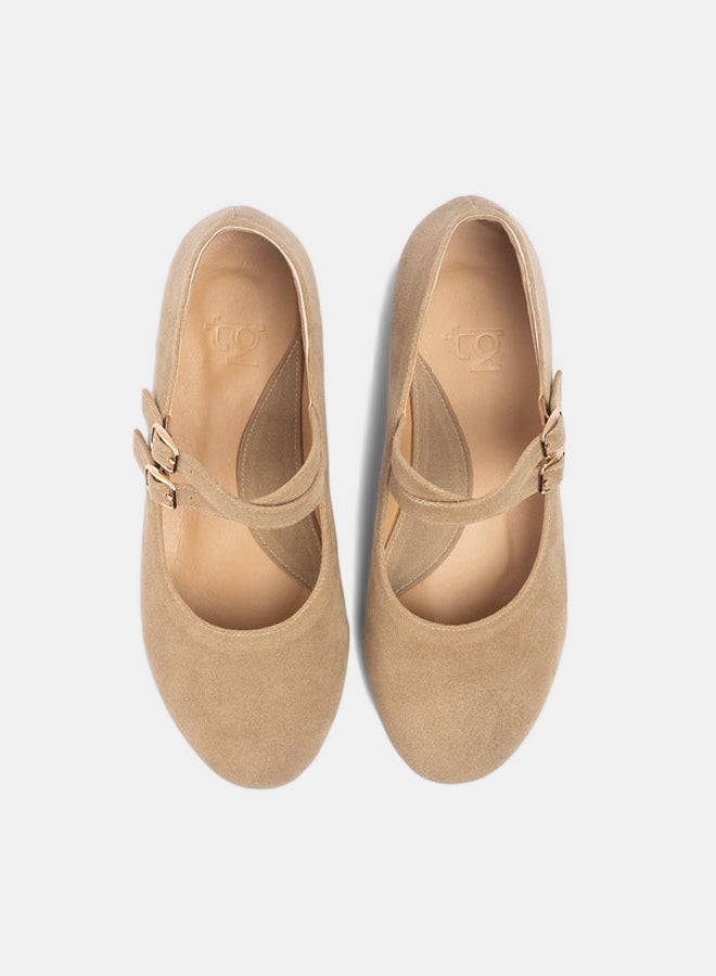 Duo Mary Jane Ballerina Flats