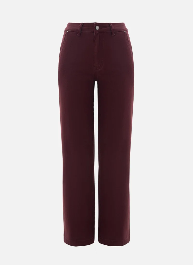 ليتشي جينز بقصة مستقيمة