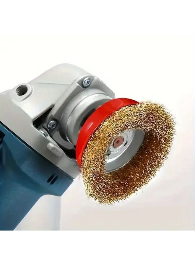 4pcs Polishing Grinding Discs Wire Brushes For Angle Grinders Metal Automotive - Image 5