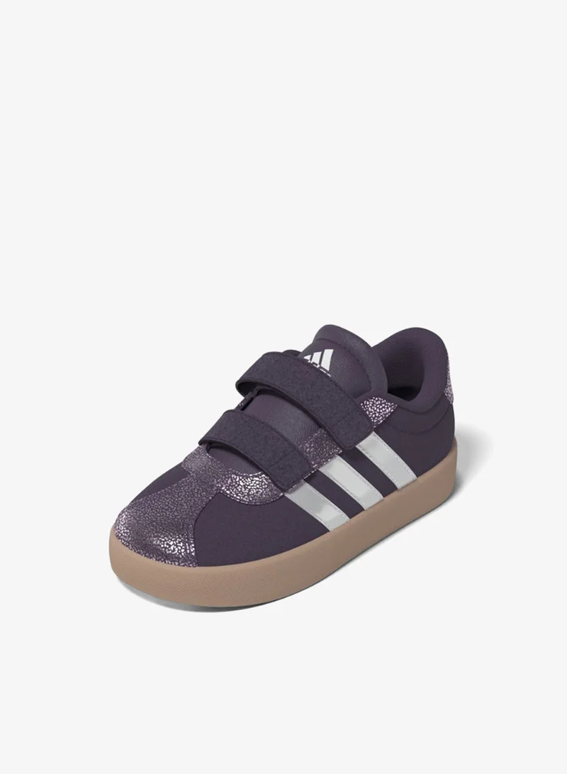 adidas أحذية رياضية بنفسجية للأطفال