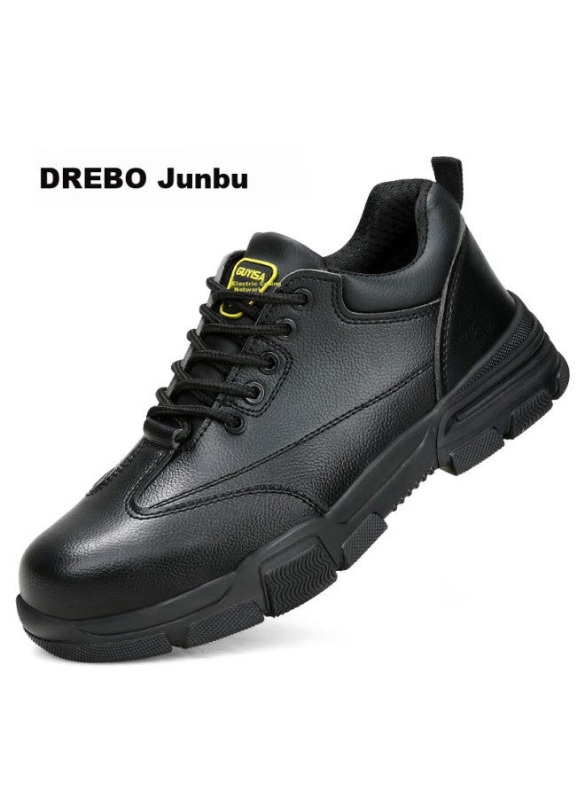 JUNBU Men'S Electrician Insulated Anti-Smashing Anti-Stab Puncture-Proof Plastic Toe Safety Work Shoes 2165Kv 38 - Image 5