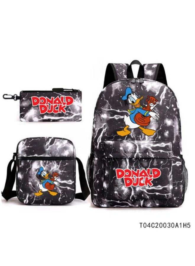 Anime element backpack three-piece set, exquisite design, powerful storage to meet the needs - 529 - Image 1