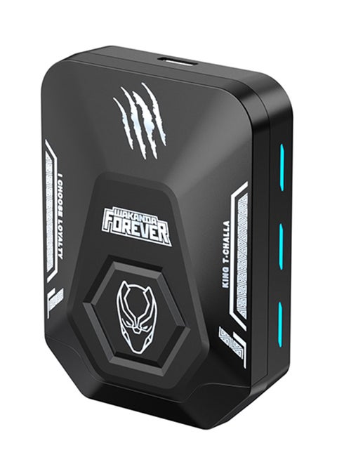 Marvel Black Panther Gaming Earbuds, Bluetooth 5.3 True Wireless, 13mm Dynamic Drivers, 360° Surround Sound, Type-C Fast Charging