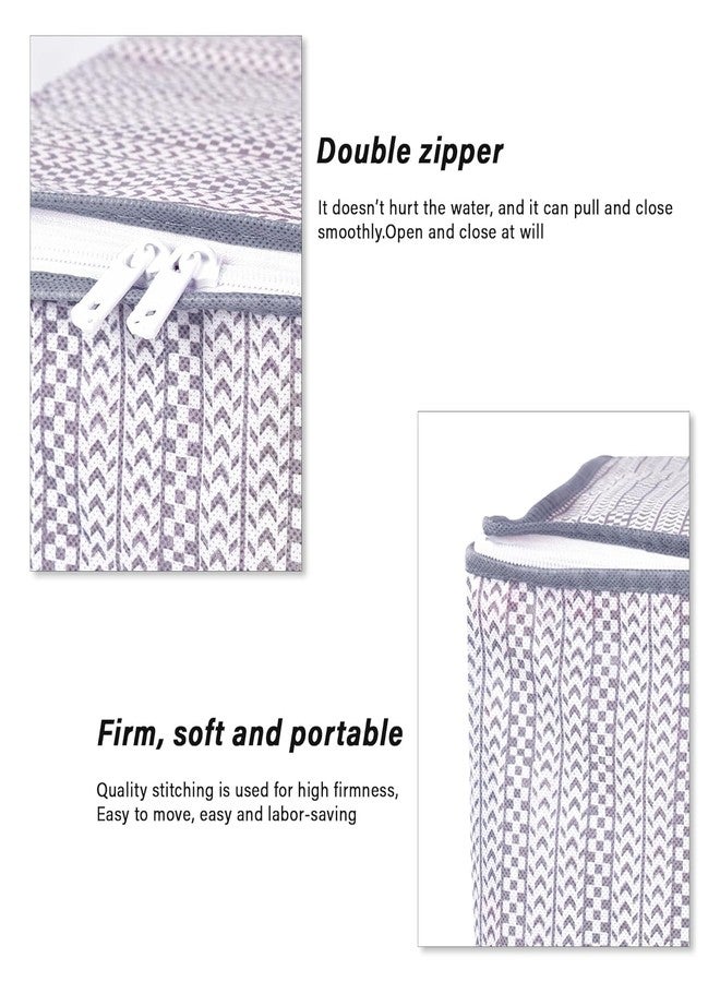 Shaping Fabric Garment Cover Non-Woven 90 GSM with Transparent Window & Double Metal Zipper - Pack of 2 | Dustproof Clothes Storage Bag for Sarees, Suits, Jackets, Shirts SCXLRL1582493517524148524991 - Image 4
