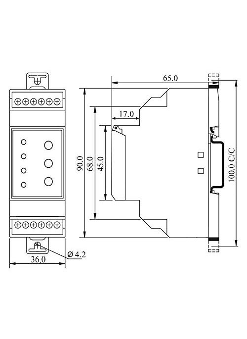 GIC GIC Make CRONO DailyWeekly Time Switch 85240VAC DC 1Ph 1CO Cat No 67DDT0  - Image 3