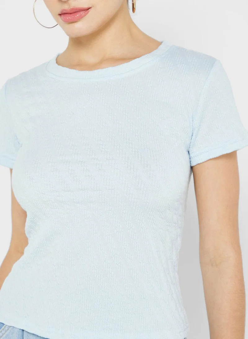 Ginger Urban Minx Textured T-Shirt