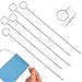 Amzlysdok 5PCS Loop Turner Sewing Tool104 Inch Knot Grippers Tool for Silicone Beads NeedleHookStainless Steel Fabric Tube Turner for Beads Straps Drawstrings Craft Projects - Image 2