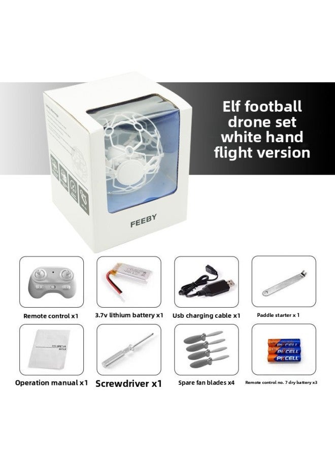 Tops Small Football Drone 125mm Teaching Flight Entry-Level Aircraft Ball-Shaped Light Drone 