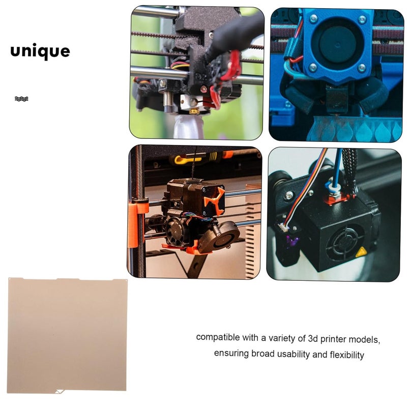 PEI Textured Steel Spring Steel Flex Bed Plate 3D Printer Accessory 235x235mm - Image 5