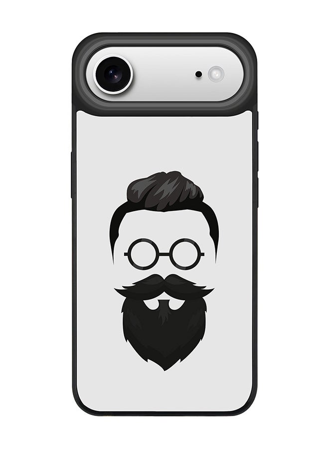 Stylizedd iPhone Air Case, [Compatible with MagSafe] Slim Magnetic cover Phone Case iPhone Air -Beard Hipster - Image 1