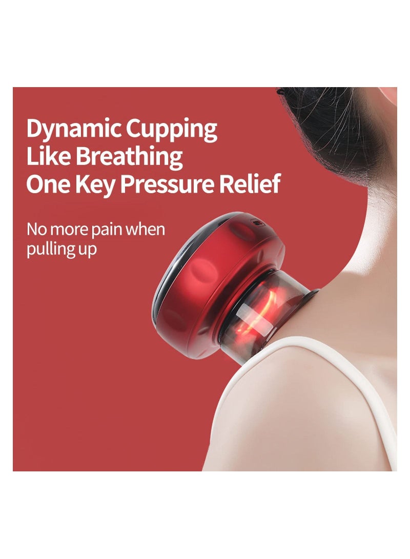 3 in 1 Vacuum Therapy Smart Dynamic Cupping Therapy Set, Cellulite Massager  Machine Cellulite Remover,Gua Sha Massage Tool with 12 Level Temperature and Suction  - Image 4