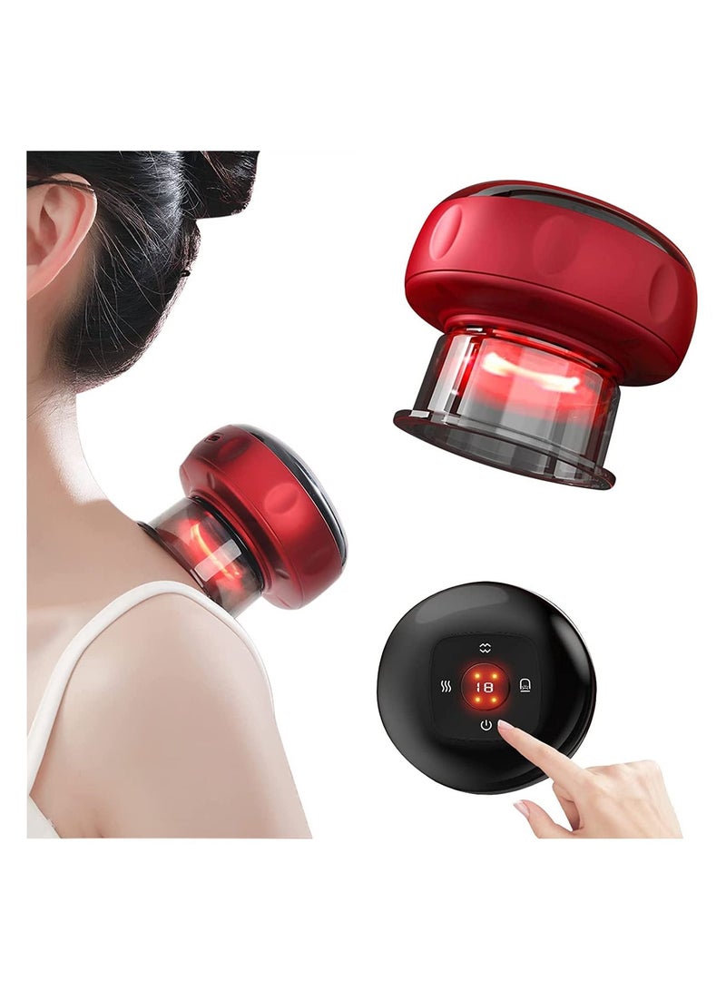 3 in 1 Vacuum Therapy Smart Dynamic Cupping Therapy Set, Cellulite Massager  Machine Cellulite Remover,Gua Sha Massage Tool with 12 Level Temperature and Suction  - Image 1