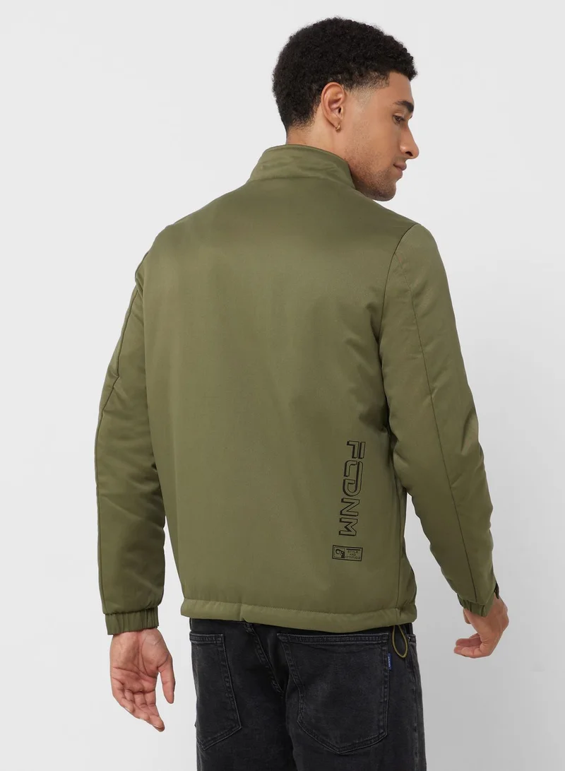 OFF LIMITS Lightweight Zip Through Jacket