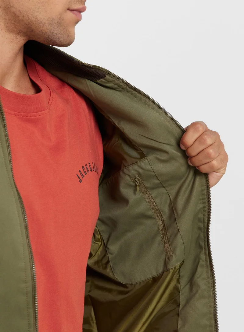 OFF LIMITS Lightweight Zip Through Jacket