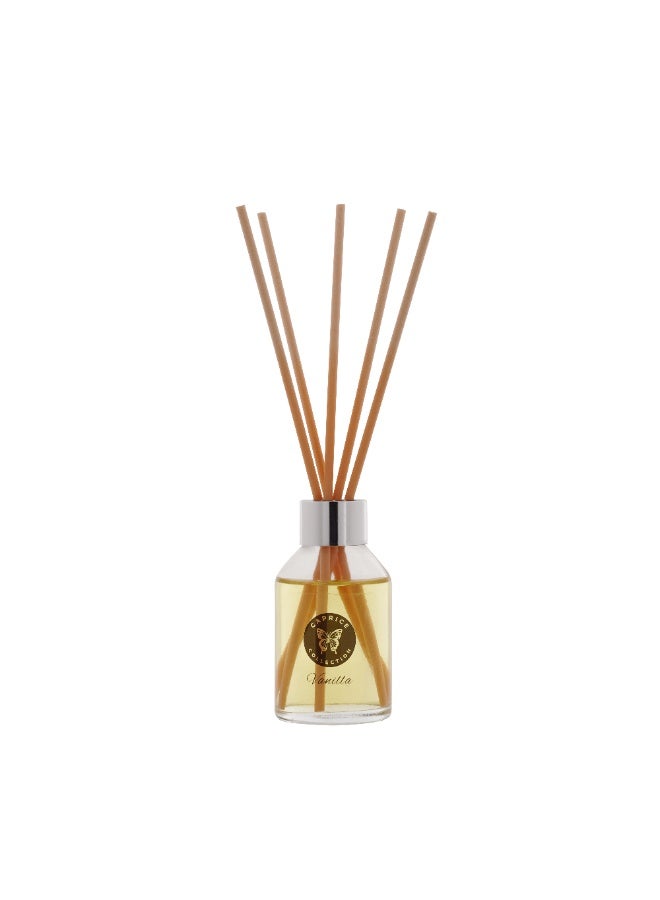 مجموعة كابريس معطر جو برائحة المانجو | زجاجة زجاجية سعة ١١٠ مل مع أعواد طبيعية | معطر جو منزلي | رائحة منزلية استوائية تدوم طويلًا - Image 3