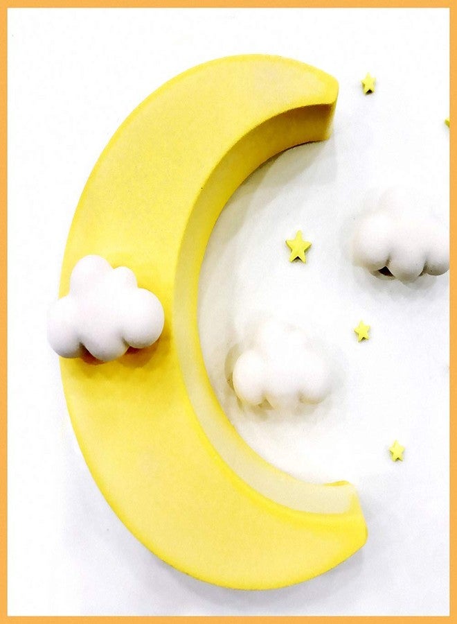 Fewo 3D Moon Shape Silicone Cake Mold, Crescent Moonlight Sonata Mousse Cake Pan Bread Pizza Baking Mold Kitchen Bakeware Tools - Image 5