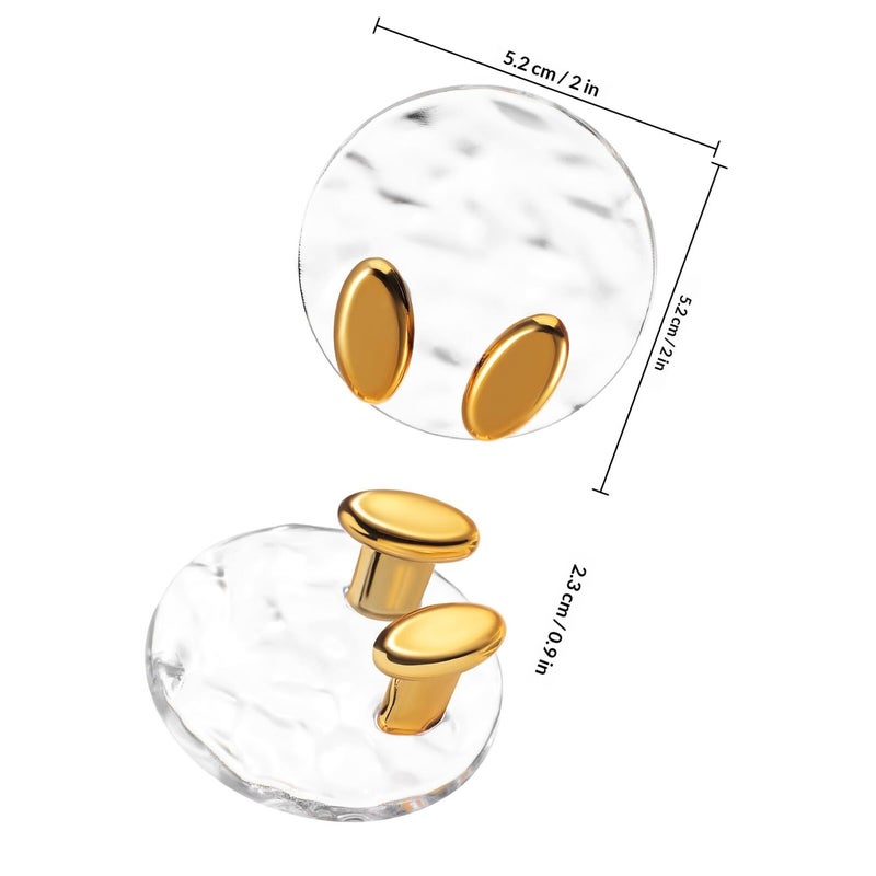 Adhesive Wall Hooks Cord Organizer 4 Pack Plastic Plug Hooks for Appliance Storage Home Use - Image 3