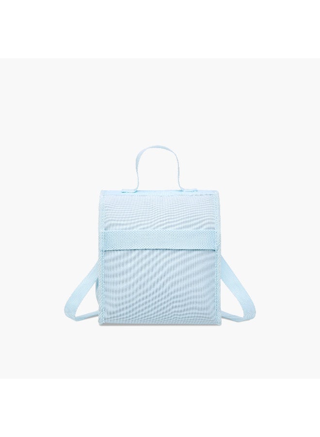 Roll road Lunch/Cooler Bag-I Love Sea Life-1 Cmprt--Girls (Polyester) Blue \ 20X23X14 - Image 3