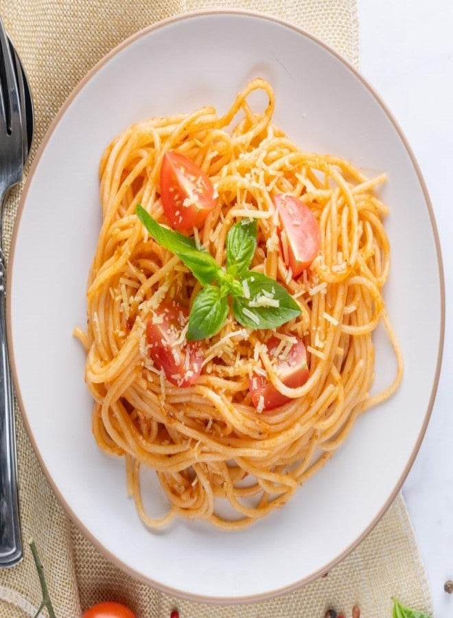GUSTORA Combo of Spaghetti & Fettuccine Pasta, 1 KG I Pasta Combo Made of Durum Wheat Semolina I Rich in Protein I Vegetarian - Image 5