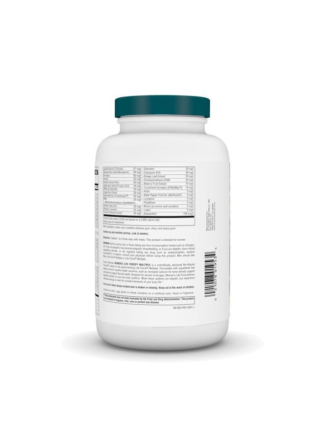Source Naturals Wonmen's Life Force Mutiple, Dietary Supplement Rejuvenating Enegry* - 180 Tablets - Image 3