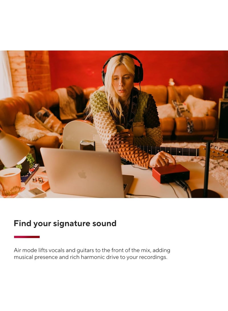 Focusrite Scarlett Solo 4th Gen USB Audio Interface with Software Suite Bundle with H&A 10ft XLR Microphone Cable for Recording Studio, Podcast, Streaming, and Music Production - Image 5