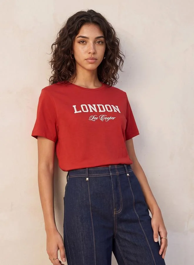 Lee Cooper Relaxed Fit Cotton T-shirt