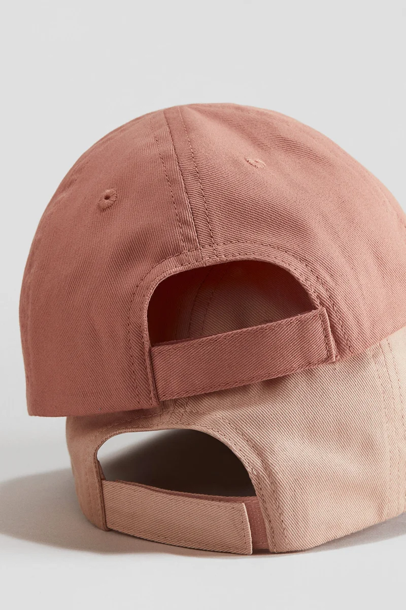 H&M 2-pack cotton twill caps