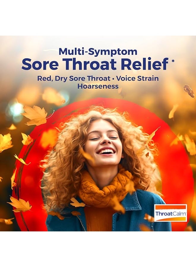 بويرون أقراص Boiron ThroatCalm لتخفيف الآلام الناتجة عن الاحمرار والجفاف والخدش والتهاب الحلق وبحة الصوت - 60 قرصًا - Image 3