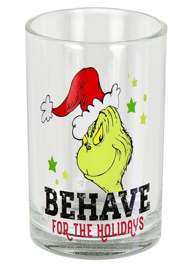 Bioworld Dr. Seuss GRINCH Drinking Glasses Set Of 4 10 Oz. (295 ml.) - Image 4