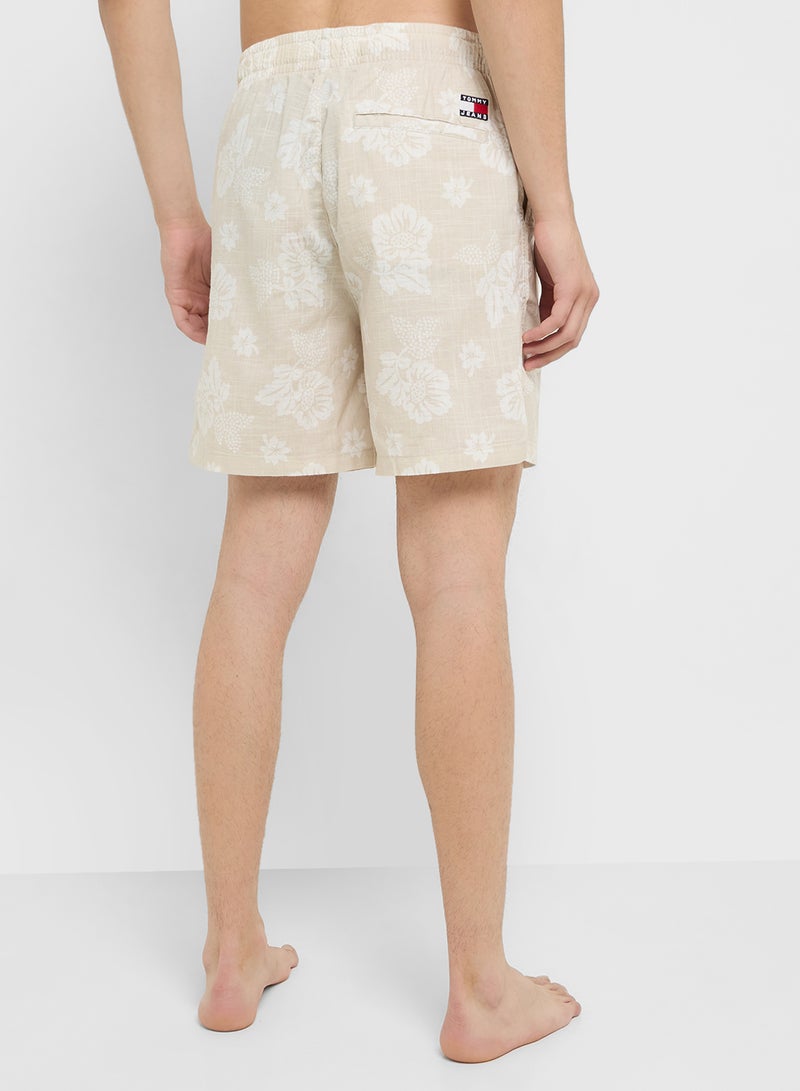 TOMMY JEANS Slub Beach Shorts  - Image 3