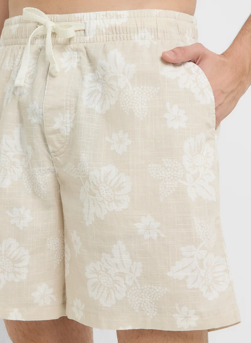 TOMMY JEANS Slub Beach Shorts