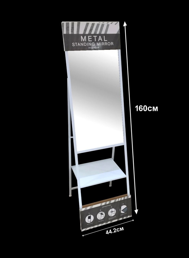 Living Floor Full Length Mirror with Holder 160*44.2Acm. - Image 2