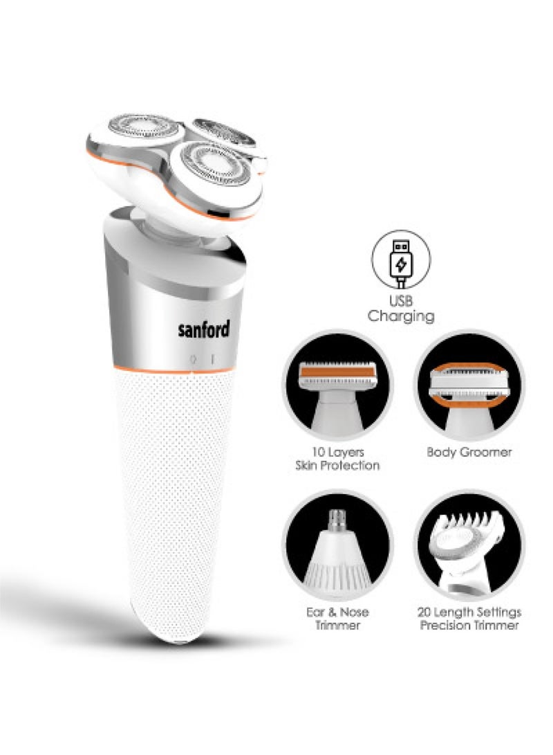 Sanford مقلم للرجال 5 في 1 مجموعة العناية SF9805MS - Image 5