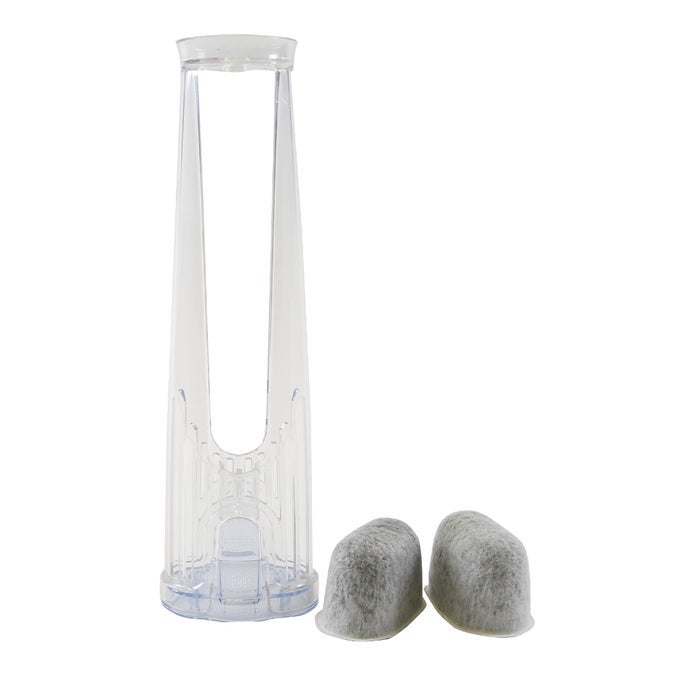 TALL HANDLE WATER FILTER STARTER KIT COMES WITH HANDLE AND 2 REPLACEMENT WATER FILTERS COMPATIBLE WITH SELECT COFFEE MAKERS
