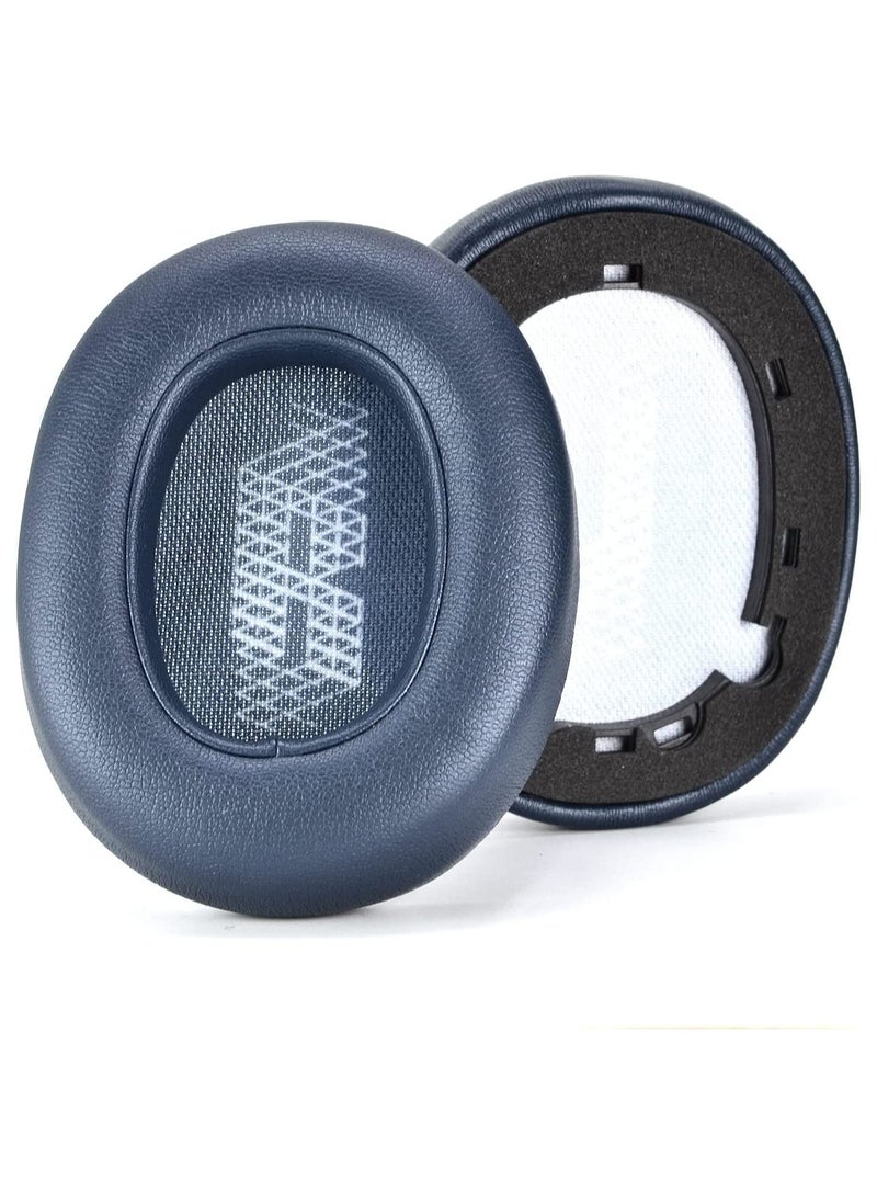 Generic - Replacement Memory Foam Ear Pads for JBL E65BTNC, Live 650BTNC, Live 660 BTNC Headphones - Comfortable Blue Ear Cushions - Image 1