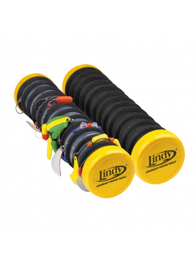 LINDY - Lindy Rigger for Walleye Fishing - Keeps Snells and Rigs Organized and Tangle-Free, Lindy Rigger, Multi-Color, Standard - Image 1