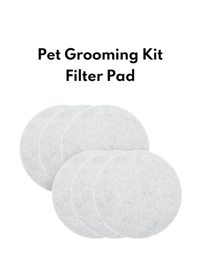 Homerunpet Homerunpet Filter Pad for Pet Grooming Kit, Filter Replacement for Fresh Air, 6 Packs  - Image 2
