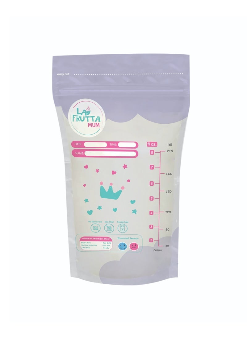 La Frutta Milk Storage Bags 210Ml 25Pcs - pzsku/Z26F209FD44A360659F4DZ/45/_/1733134439/e9a4cf0c-d8d7-4e20-8586-6016c52492fa
