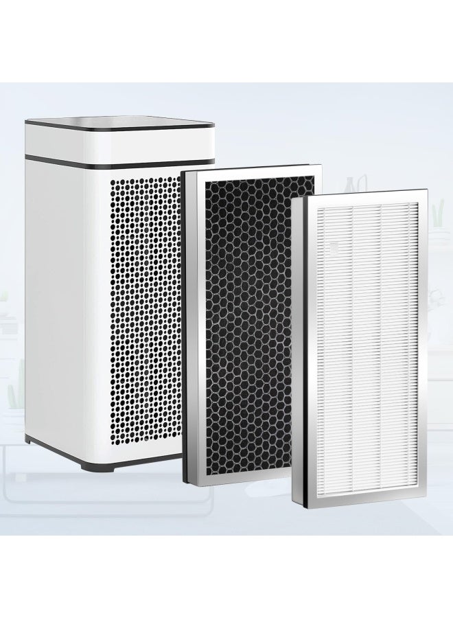 Replacement Filter 2 Pack Compatible With 40 Series Air Purifier 3 In 1 Filters Contains H13 Hepa And Activated Carbon  - Image 2