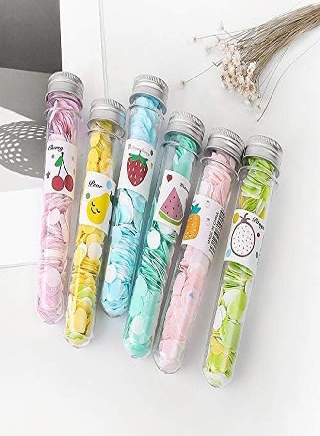 YBN Paper Soap Disposable Mini Soap Bottle, Scented Soap Bath Sheets Flakes Portable Flower Tube Petals, Tube Shape Bottle Paper Soap For Travelling | (Pack of 2) - Image 1
