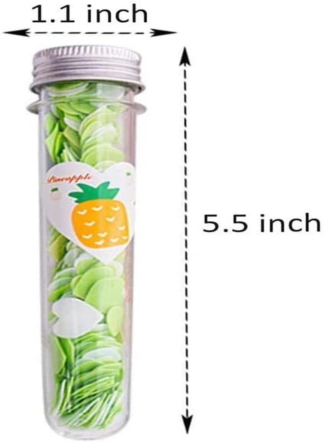 YBN Paper Soap Disposable Mini Soap Bottle, Scented Soap Bath Sheets Flakes Portable Flower Tube Petals, Tube Shape Bottle Paper Soap For Travelling | (Pack of 2) - Image 2