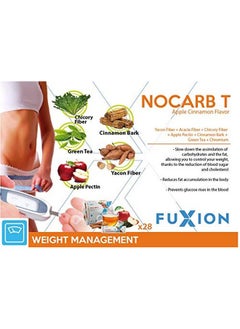 FuXion Nocarb T- Keep Cholesterol Balance, Cut Down Fat Transformation, Block Carb (Nocarb T, 28 Sticks)  - Image 2