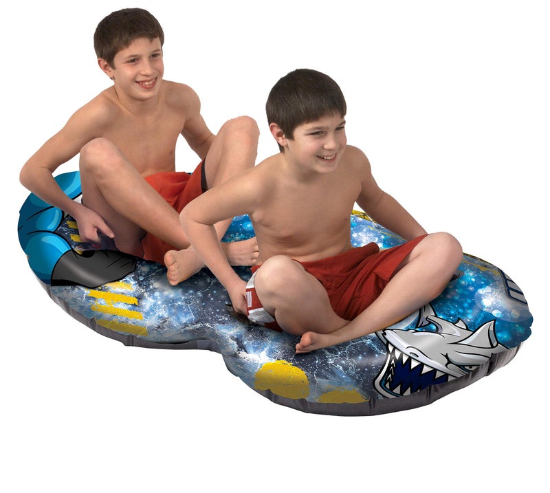Emsco Group ESP 61 in. Gemini Two-Rider Inflatable Snow Tube - Image 2