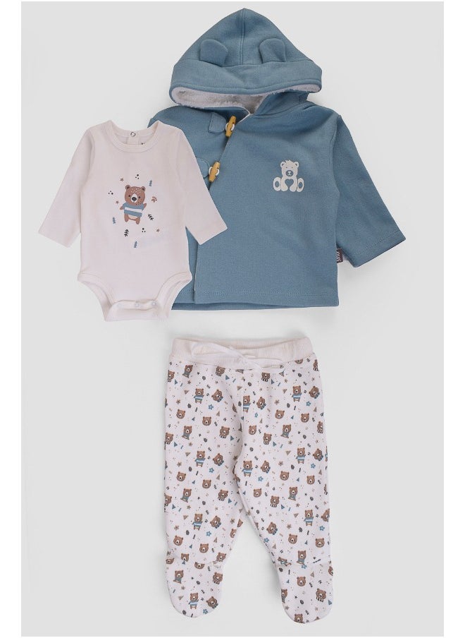 Junior - Baby Boys Pajama Set - Image 1