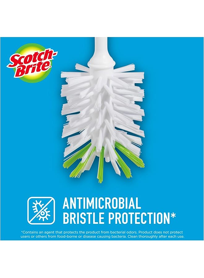 Scotch Brite Glass And Water Bottle Brush Long Lasting Bristles Safe On Multiple Types Of Water Bottles Vases And More - Image 2