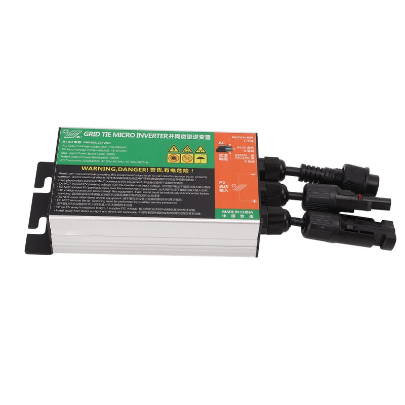 Solar Micro Inverter 300W 230V Waterproof MPPT Grid Tie Micro Inverter Sine Waving Inverter for Small Solar Systems - Image 2